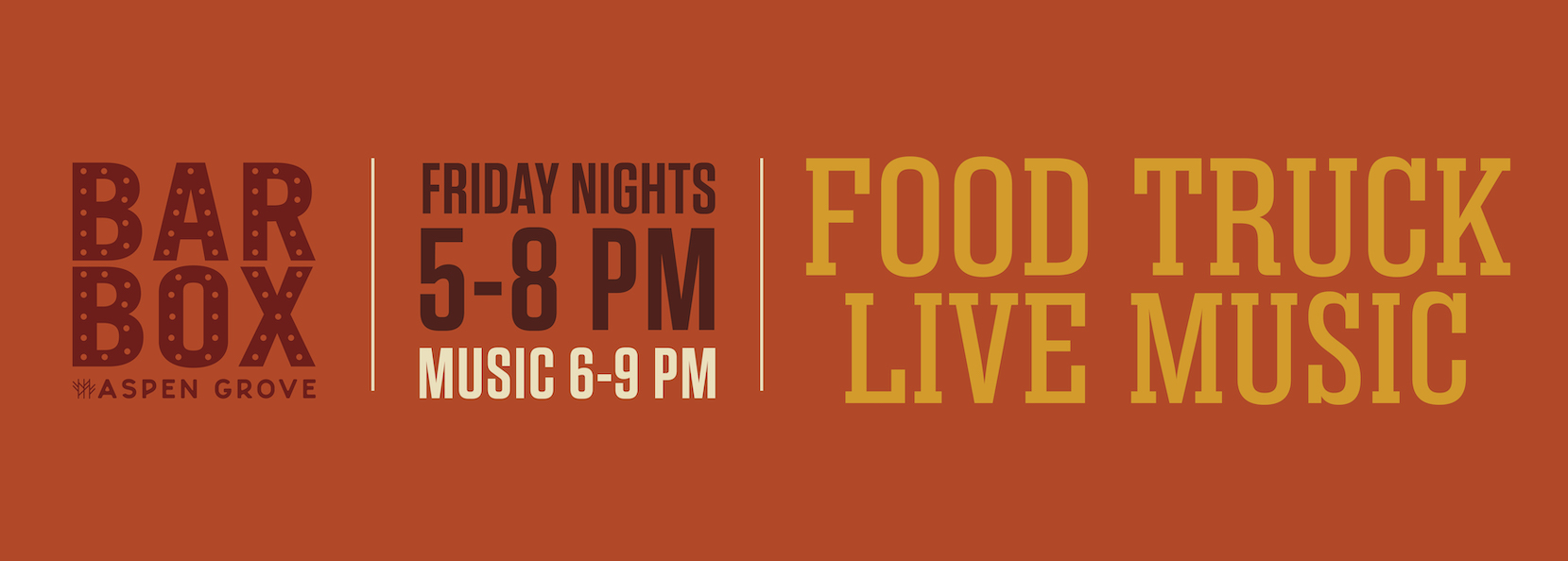 Food Truck & Live Music Fridays