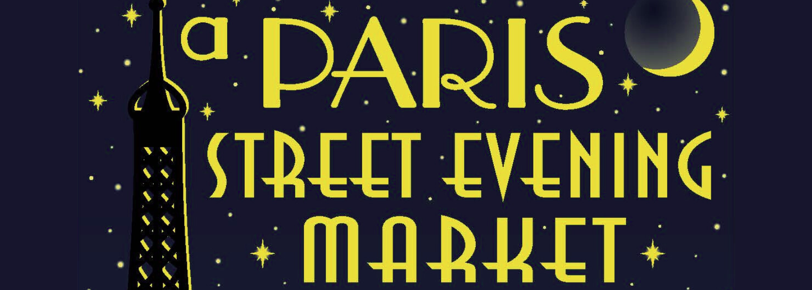 A Paris Street Evening Market