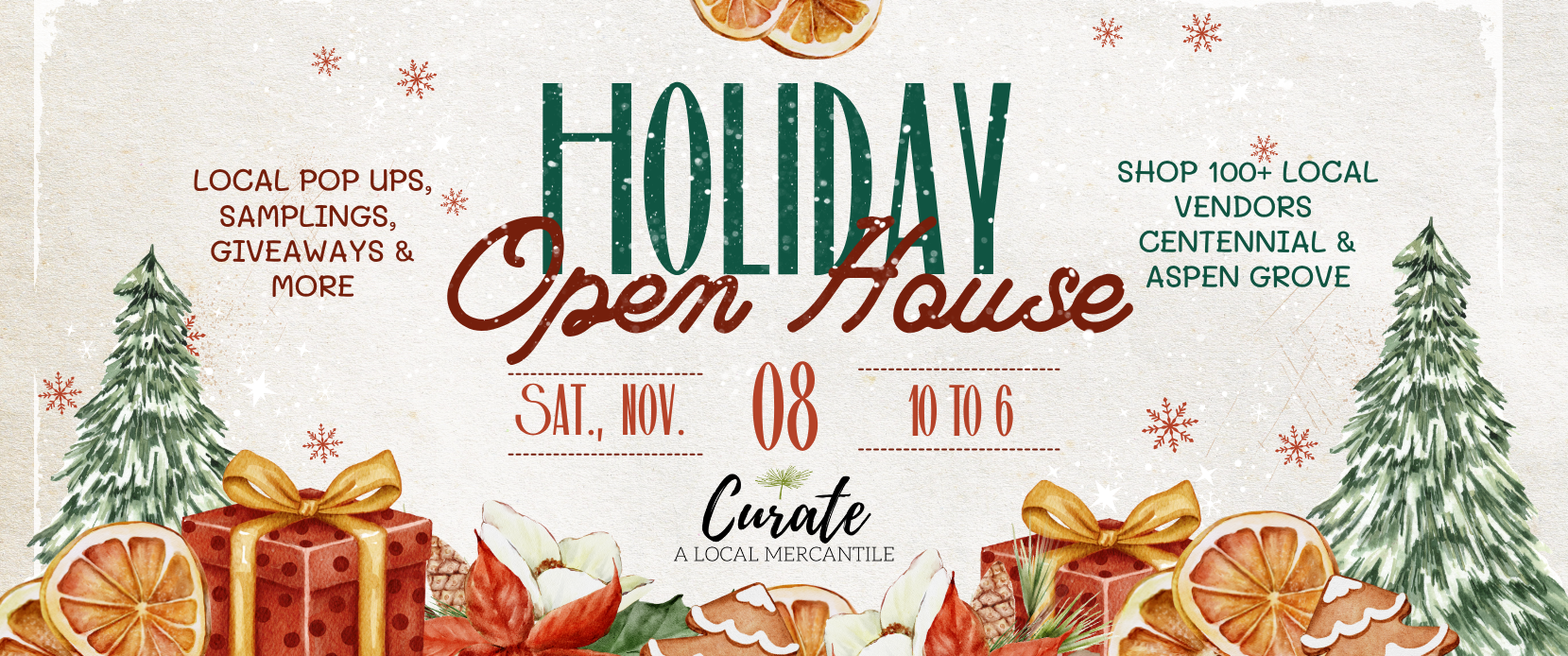 Holiday Open Houst at Curate Mercantile