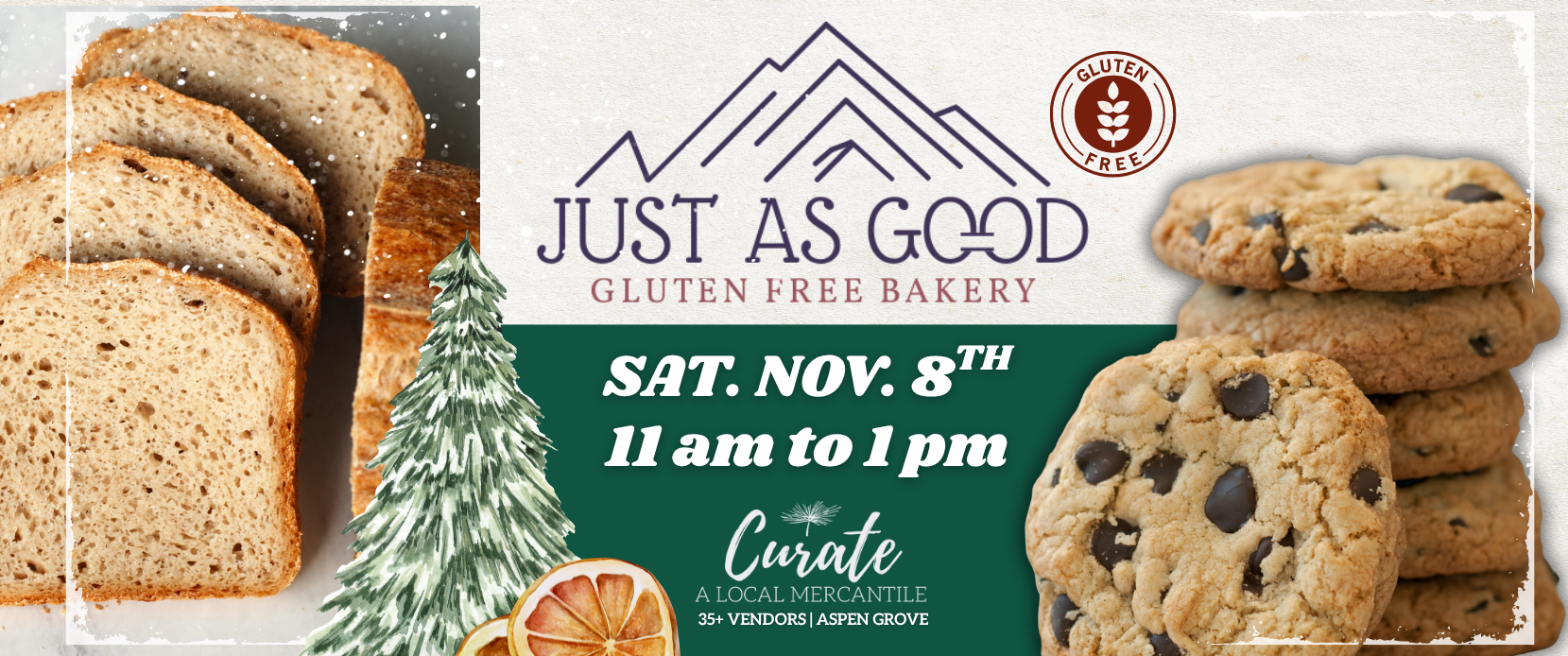 Just As Good Gluten Free Bakery Pop-Up