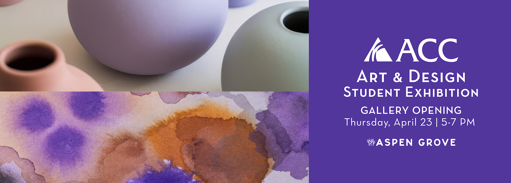 ACC Art & Design Student Exhibition – Gallery Opening